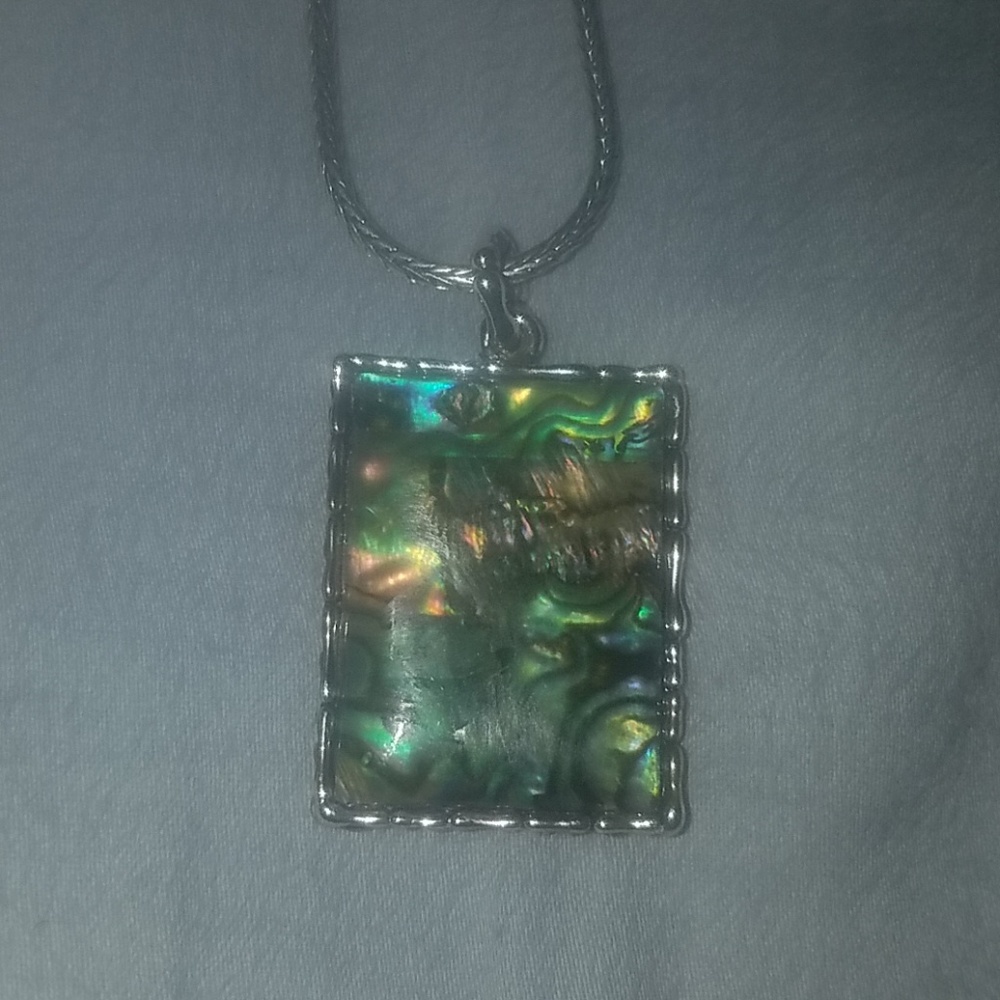 Beautiful silver necklace